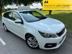 White Used 2019 Peugeot 308 Active Estate | £5,995 (Good price)