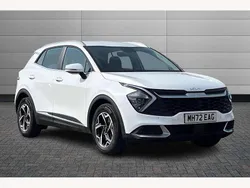 Fusion white Used 2023 Kia Sportage 2 SUV | £21,395 (Fair price)
