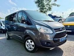 Grey Used 2018 Ford Transit Custom Limited Van | £17,995 (Fair price)