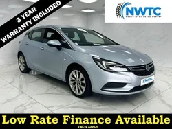 Silver Used 2017 Vauxhall Astra Design Edition Hatchback | £6,395 (Fair price)