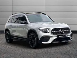 Iridium silver Used 2023 Mercedes GLB220 AMG line SUV | £36,695 (Fair price)
