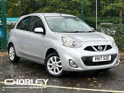 Silver Used 2017 Nissan Micra Acenta Hatchback | £5,197 (Fair price)