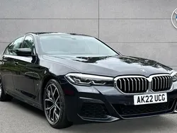 Black Used 2022 BMW 520 M Sport | £27,854 (Good price)