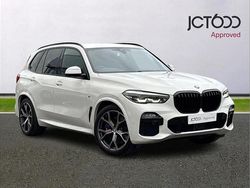 White Used 2021 BMW X5 M Sport SUV | £39,000 (Fair price)