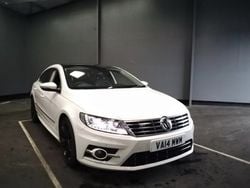 White Used 2014 VW CC R-line Sedan | £9,499 (Fair price)