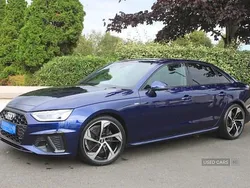 Blue Used 2023 Audi A4 S-Line Sedan | £25,995 (Fair price)