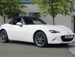 White Used 2019 Mazda MX5 Cabriolet | £13,445 (Good price)