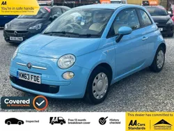 Blue Used 2013 Fiat 500 Hatchback | £2,695 (Fair price)