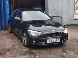 Black Used 2012 BMW 118 Sport Line Hatchback | £7,000