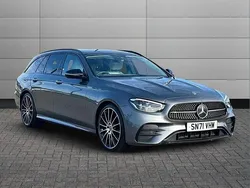 Selenite grey Used 2021 Mercedes E220 AMG line Estate | £36,595