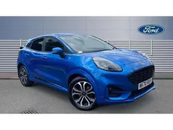 Blue Used 2020 Ford Puma ST-Line Coupe | £12,627 (Fair price)