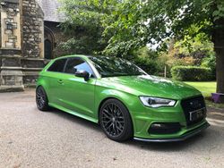 Green Used 2015 Audi A3 S-Line Hatchback | £6,650 (A bit pricey)