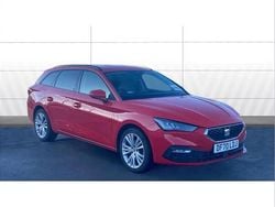 Red Used 2021 Seat Leon SE Dynamic Estate | £12,707 (Fair price)