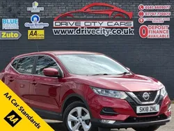 Red Used 2018 Nissan Qashqai Acenta SUV | £8,995 (Super price)