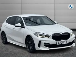 White Used 2021 BMW 118 M Sport Hatchback | £20,495 (Fair price)