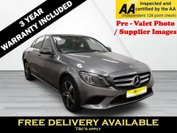 Grey Used 2019 Mercedes C200 Premium Plus Sedan | £16,495 (Fair price)