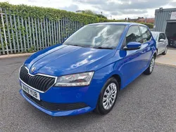 Blue Used 2019 Skoda Fabia Hatchback | £8,195 (Good price)