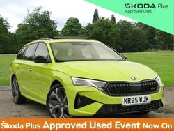 Hyper green Used 2025 Skoda Octavia vRS Estate | £33,650