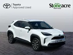 White Used 2021 Toyota Yaris Cross Design SUV | £18,500 (A bit pricey)