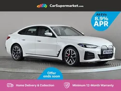 White Used 2024 BMW i4 M Sport Sedan | £33,197 (Fair price)