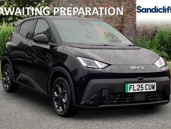 Metallic polar night black New 2025 BYD Dolphin Comfort Hatchback | £22,000 (A bit pricey)