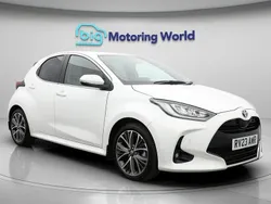 White Used 2023 Toyota Yaris Hybrid Hatchback | £18,800 (Fair price)
