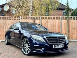 Blue Used 2014 Mercedes S600L AMG line Sedan | £25,750