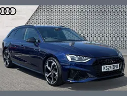 Metallic manhattan grey Used 2024 Audi A4 Black Edition Estate | £32,507 (A bit pricey)
