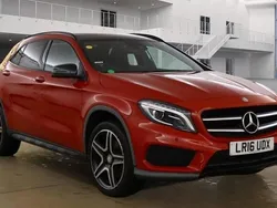 Red Used 2016 Mercedes GLA220 AMG line SUV | £14,495 (Fair price)