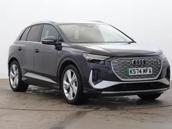 Purple Used 2024 Audi Q4 Sportback e-tron S-Line SUV | £28,980