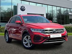 Kings red Used 2022 VW T-Roc R-line SUV | £23,794 (Fair price)