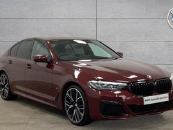 Red Used 2022 BMW 530 M Sport | £34,995 (Fair price)