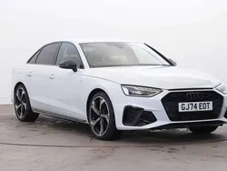 White Used 2024 Audi A4 Black Edition Sedan | £26,980 (Fair price)