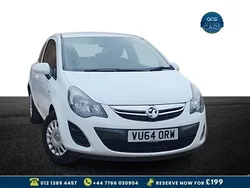 White Used 2014 Vauxhall Corsa S Hatchback | £3,285 (Good price)