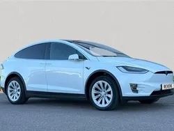 White Used 2020 Tesla Model X Long Range SUV | £34,750 (Fair price)