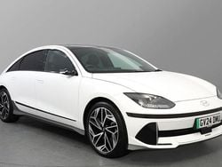 Serenity white Used 2024 Hyundai Ioniq 6 Ultimate Sedan | £28,916 (Fair price)