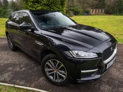 Black Used 2017 Jaguar F-Pace R-Sport SUV | £14,444 (Fair price)