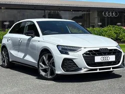 White New 2025 Audi A3 Sportback Black Edition Hatchback | £31,925 (Super price)
