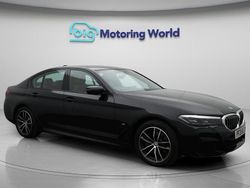 Black Used 2021 BMW 530e M Sport Sedan | £20,700 (Fair price)