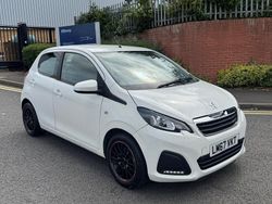 White Used 2017 Peugeot 108 Active Hatchback | £2,595