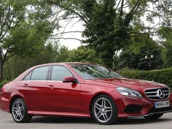 Red Used 2014 Mercedes E300 AMG line Sedan | £8,790 (A bit pricey)