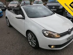 White Used 2012 VW Golf Cabriolet GT Cabriolet | £5,995 (Fair price)