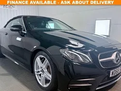 Black Used 2019 Mercedes E300 AMG line Cabriolet | £19,395 (Fair price)