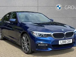 Blue Used 2018 BMW 530e iPerformance | £21,595 (Fair price)
