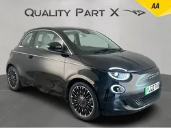 Black Used 2022 Fiat 500e La Prima Hatchback | £13,300 (Good price)