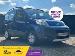 Blue Used 2010 Peugeot Bipper Outdoor Van | £2,995