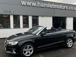 Brilliant black Used 2017 Audi Cabriolet Sport Cabriolet | £8,490