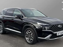 Black Used 2023 Hyundai Santa Fe Ultimate SUV | £32,446 (Fair price)