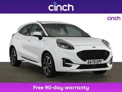 White Used 2020 Ford Puma ST-Line SUV | £12,999 (Fair price)