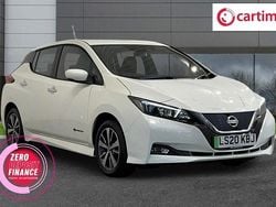 White Used 2020 Nissan Leaf Acenta Hatchback | £8,399 (Good price)
